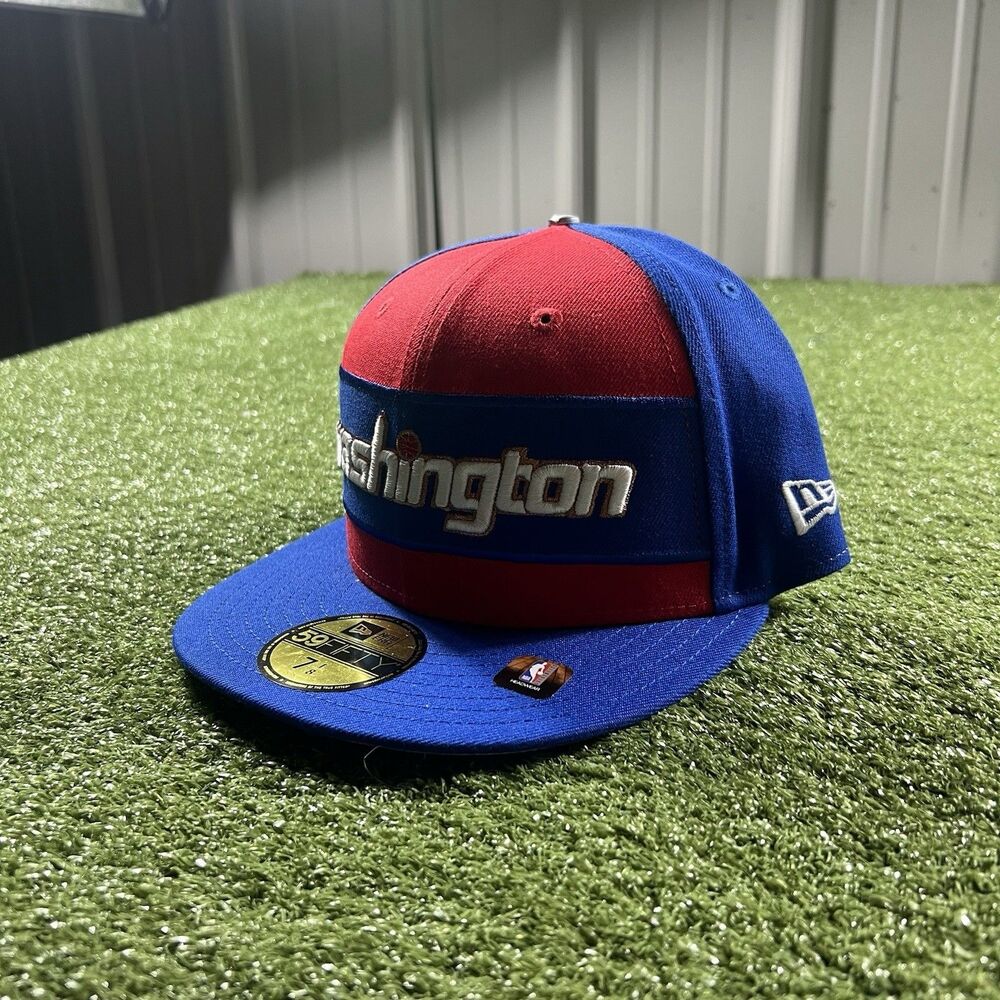 New Era WASHINGTON WIZARDS CITY EDITION 59FIFTY FITTED BLUE (DEFECT)